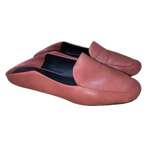 Tibi Red Leather Mules Flats    Size: EU 35 US 5